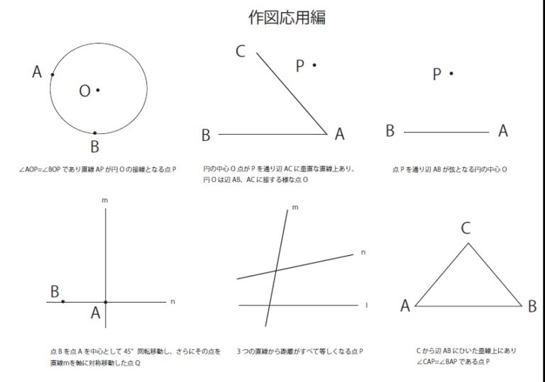 数学 作図応用編 – ブリッジぷりんと