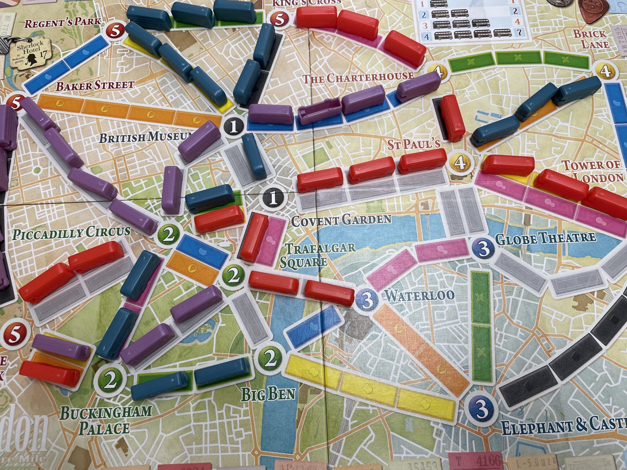 TICKET TO RIDE LONDON ブリッジぷりんと